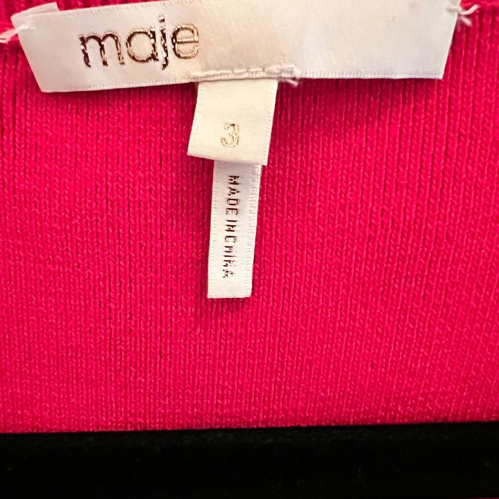 MAJE RED DRESS - Picture 7 of 7